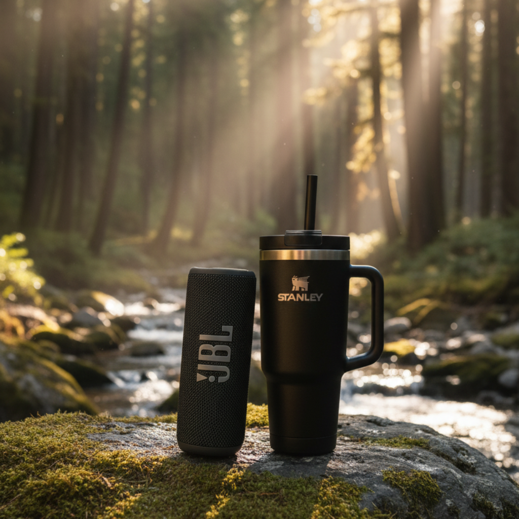 Combo Parlante JBL Flip 6 + Vaso Térmico de Regalo